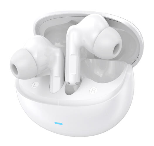 CELEBRAT earphones με θήκη φόρτισης W80 True Wireless 13mm 30/230mAh λευκά