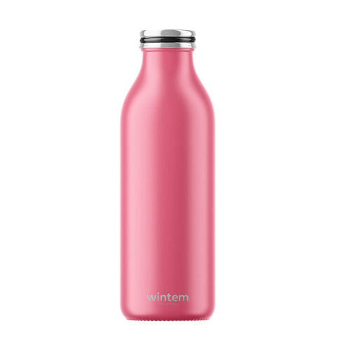 Wintem Μπουκάλι Θερμός από Ανοξείδωτο Ατσάλι 500 ml Χρώματος Ροζ Ego Clima WK-EGO pink WK-EGO-deep pink