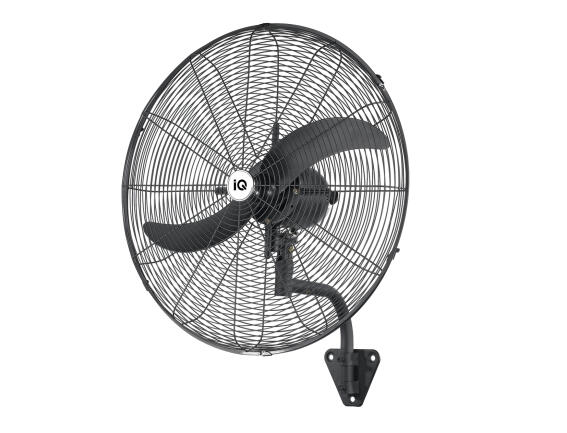IQ Ανεμιστήρας Τοίχου Επαγγελματικός 200W 65cm με Τηλεχειριστήριο WMF-65R Ε Μαύρος