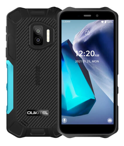 OUKITEL smartphone WP12 IP68/IP69K 5.5" 4/32GB Quad-core μαύρο-μπλε