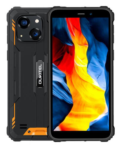 OUKITEL smartphone WP20 IP68/IP69K 5.93" 4/32GB 6300mAh πορτοκαλί