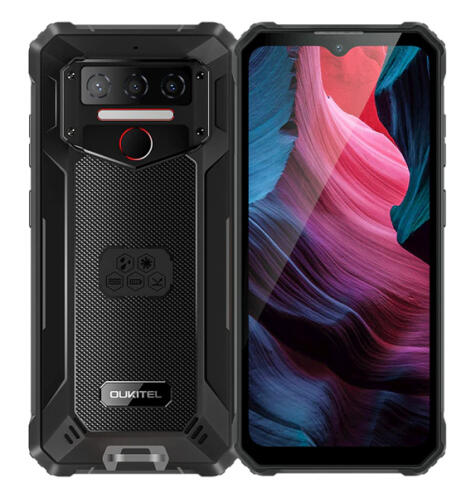 Oukitel Smartphone Rugged Dual SIM 8GB 128GB WP23 Pro Midnight Black