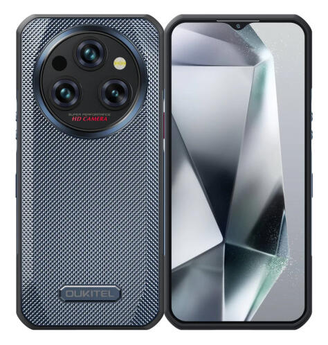 Oukitel Smartphone 5G 6.6" 8/256GB IP68/IP69K 11000mAh WP35 Γκρι