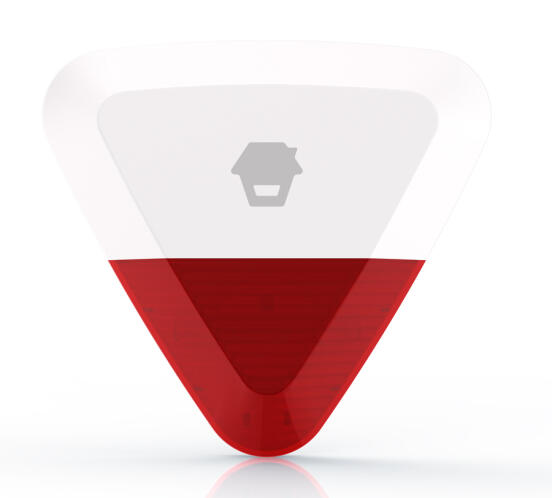 Chuango ασύρματη σειρήνα Strobe WS-280 εξωτερικού χώρου κόκκινη