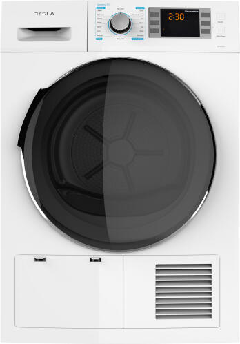 Tesla Στεγνωτήριο Ρούχων Εμπρόσθιας Φόρτωσης 8kg WT8C90M Λευκό