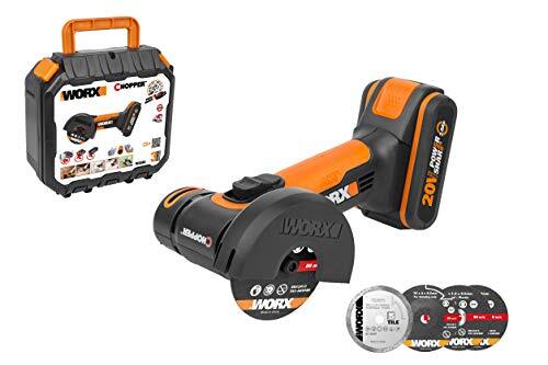 Worx Mini Γωνιακός Τροχός Μπαταρίας 20V 76mm