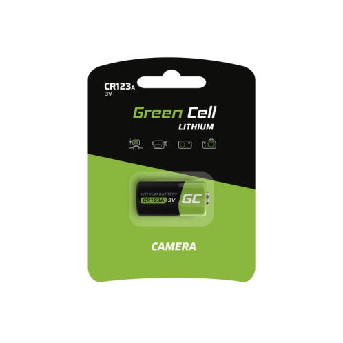 Μπαταρία Λιθίου CR123A 3 V 1400 mAh Green Cell XCR02