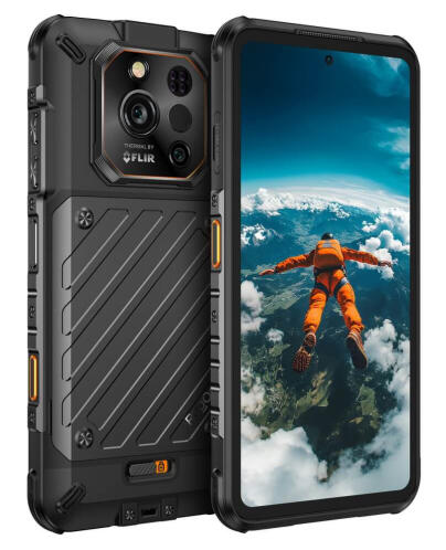 RUGONE smartphone Xever 7 Pro με θερμική εικόνα 6.67" 12/512GB 5G 5550mAh IP68/IP69K/MIL-STD-810H μαύρο