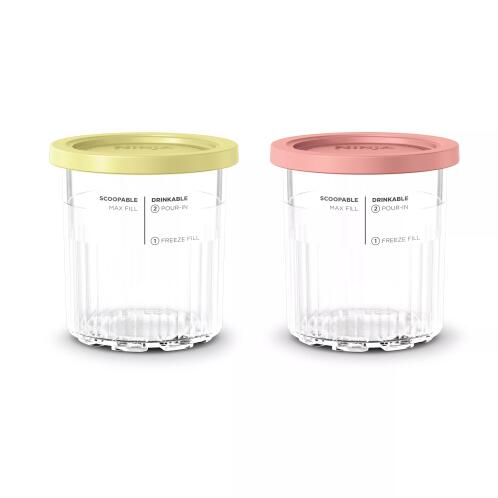 Ninja Σετ 2 Δοχεία Αποθήκευσης 709ml για την Παγωτομηχανή NC501EU XSKPNTLD2EUUK