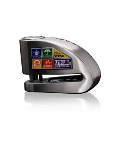 Κλειδαριά Δισκ/νου XENA XX14SS με Συναγερμό Ασημί 14m