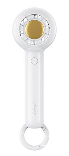 USAMS φορητός ανεμιστήρας US-ZB251 με 2 ταχύτητες 1200mAh λευκός