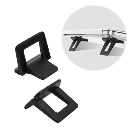 USAMS βάσεις για laptop & tablet US-ZJ054 μαύρες 2τμχ