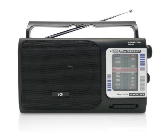 IQ PR-141 Φορητό Ραδιόφωνο Ρεύματος Μαύρο