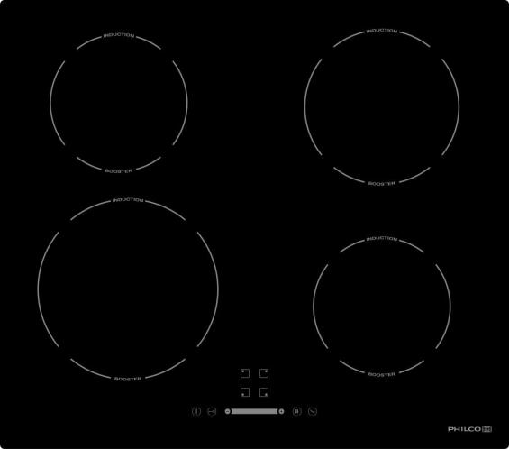 Philco PCΙ-4423 Κεραμική Εστία Αυτόνομη με Λειτουργία Κλειδώματος 59x52εκ.