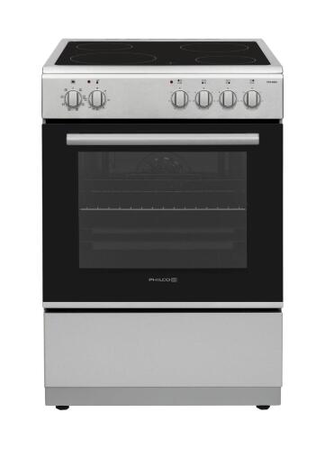 Philco Κουζίνα με Κεραμικές Εστίες Π60εκ. 69lt Inox