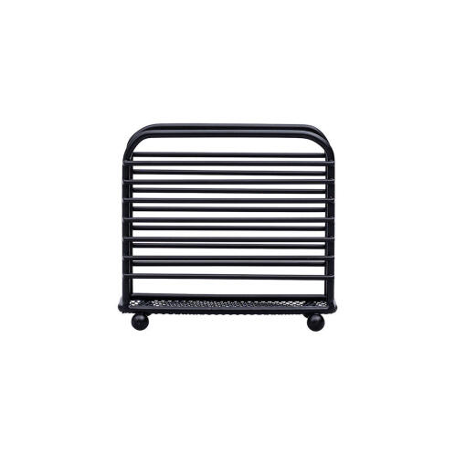 Estia Χαρτοπετσετοθήκη Μεταλλική Μαύρη 12x5x11cm 01-1261