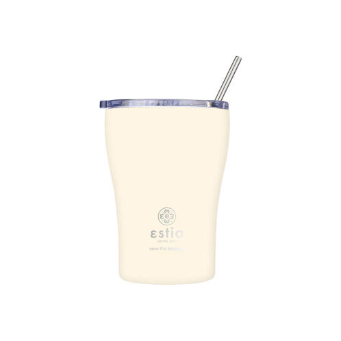 Estia Θερμός Coffee Mug Save The Aegean 350ml 01-23027 Lily White