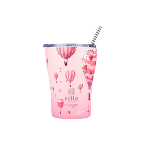 Estia Θερμοσ Coffee Mug Save The Aegean 350ml Love Ascend  01-23102