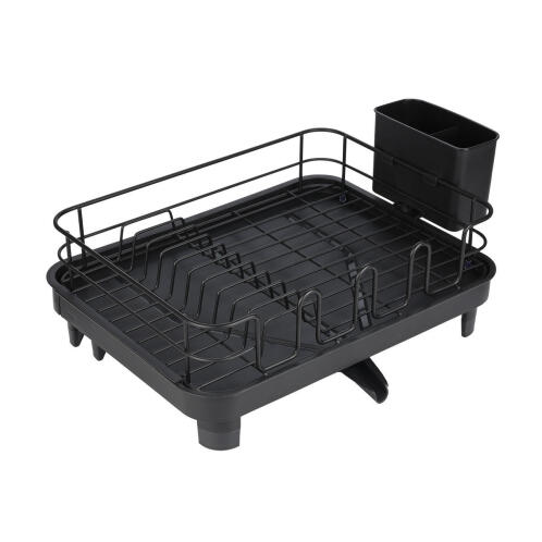 Estia Πιατοθήκη Πτυσσόμενη Μεταλλική 01-23539 Μαύρη