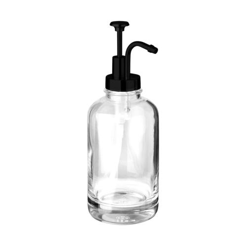 Estia Αντλια Σαπουνιου Purity Γυαλινη 500ml Μαυρη  01-29807