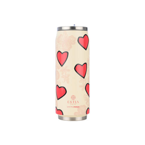 Estia Θερμοσ Travel Cup Save The Aegean 500ml Tender Lace  01-31329