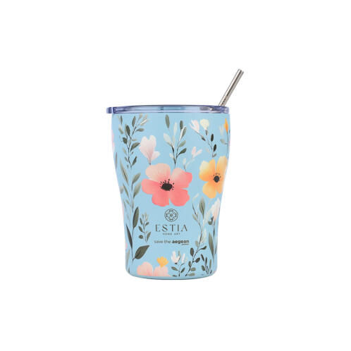 Estia Θερμοσ Coffee Mug Save The Aegean 350ml sky Garden  01-31695