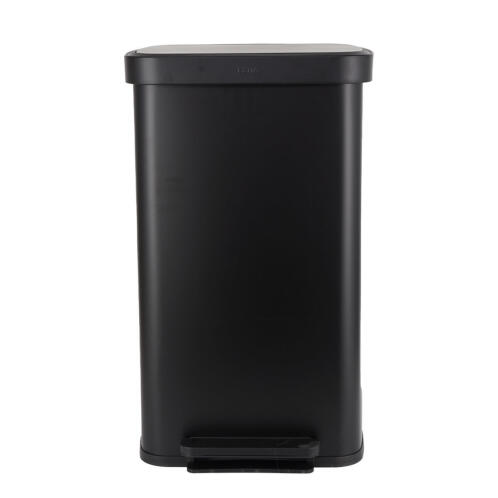 Estia Καδοσ Απορριματων Flatop Soft Close 70lt Ματ Μαυροσ  01-31985