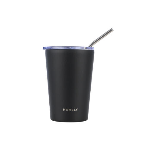 Homely Θερμοσ Mug 400ml Midnight Black  01-32623