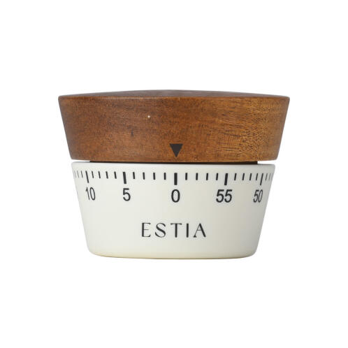 Estia Χρονομετρο Κουζινασ Allure Αναλογικο 60 Λεπτων Ivory  01-32739