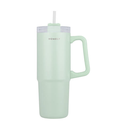 Homely Θερμοσ Straw Tumbler 900ml Seafoam  01-34559