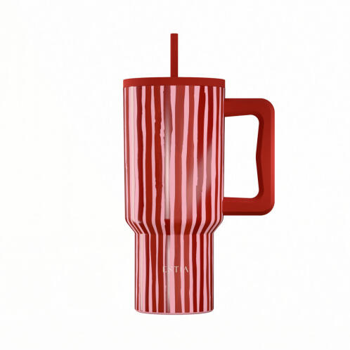 Estia Θερμοσ Straw Tumbler Xl Save The Aegean 900ml Viva Stripe  01-41564