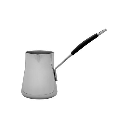 Estia Luxury Μπρίκι από Ανοξείδωτο Ατσάλι σε Ασημί Χρώμα 200ml