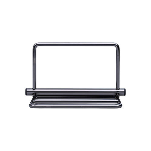 Estia Χαρτοπετσετοθήκη Μεταλλική Μαύρη 22.7x12.3x18.8cm 01-7591