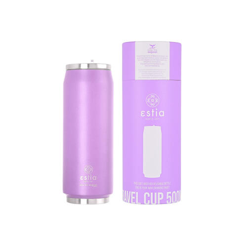 Estia Coffee Flask Save the Aegean 500ml Purple Matte