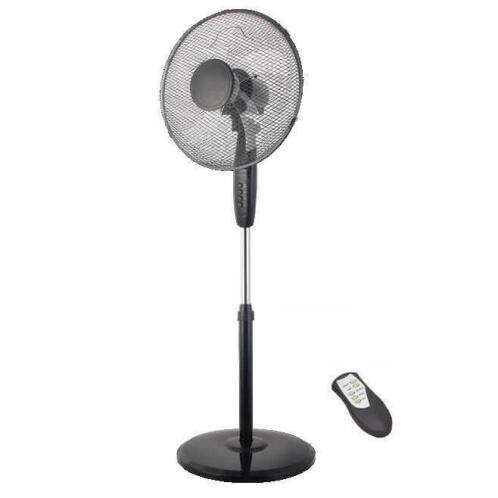 Lineme 02-00183 Ανεμιστήρας Ορθοστάτης 45W Διαμέτρου 45cm με Τηλεχειριστήριο