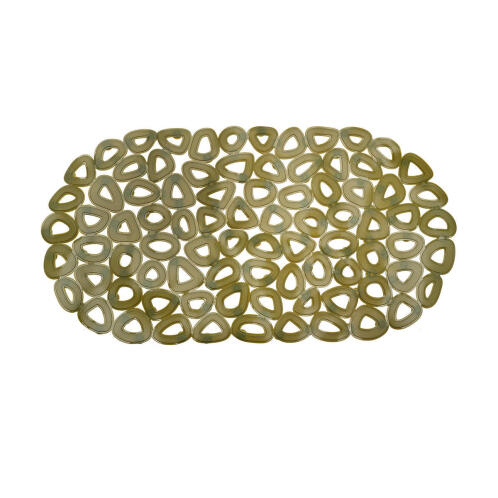 Estia Αντιολισθητικο Μπανιερασ Eco Olive Series 68x35cm Ανακυκλωμενο Pvc Λαδι 02-14858