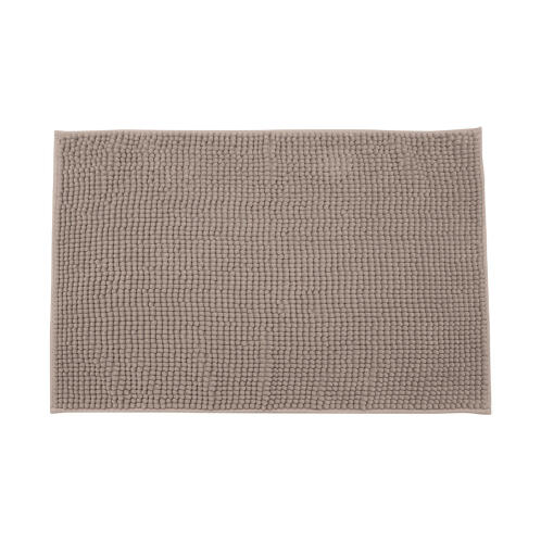 Estia Ταπετο Μπανιου Beads 80x50cm Πολυεστερα Καφε  02-20729