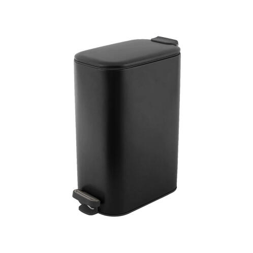 Estia Καδοσ Απορριματων Soft Close Slim 30lt Ματ Μαυροσ  02-33927