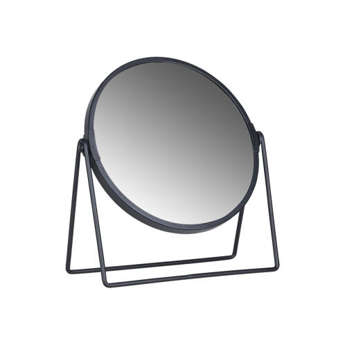 Homely Καθρεπτησ Επιτραπεζιοσ Με Μεταλλικη Βαση Μαυροσ  02-34016