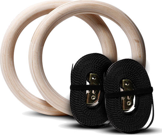 MotivationPro: Κρίκοι Γυμναστικής με Ιμάντες Φ28cm