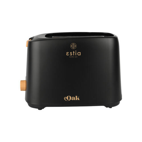 Estia Φρυγανιέρα Oak 2 Θέσεων 700W Με 7 Επίπεδα Ψησίματος 06-24666 Μαύρη