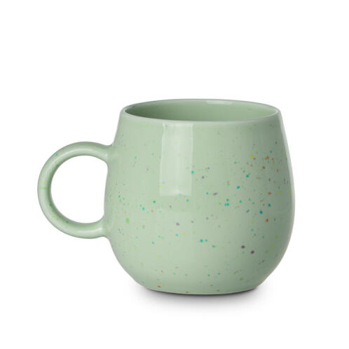 Estia Κουπα Speckle Pop New Bone 480ml Πρασινη  07-35457