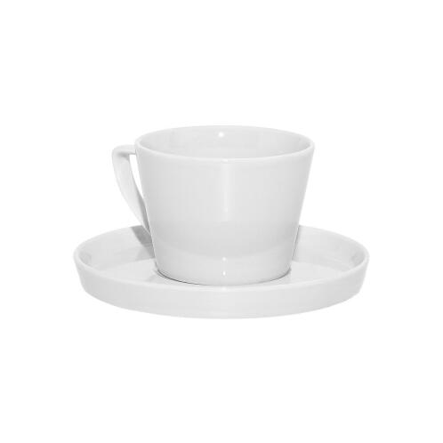 Estia Φλυτζανι Καφε Kyra 220ml Λευκο Με Πιατακι  07-39035