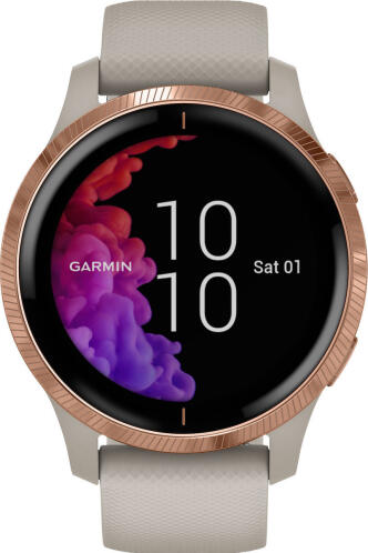 Garmin Venu Light Sand with Rose Gold