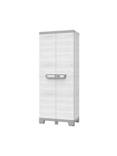 Terry Ντουλάπα Πλαστική "SEQUOIA" 68Χ39Χ170εκ OFF-WHITE