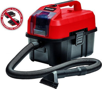 Einhell Power X-Change Σκούπα μπαταρίας υγρής και ξηρής αναρρόφησης ΤE-VC 18/10 Li-Solo