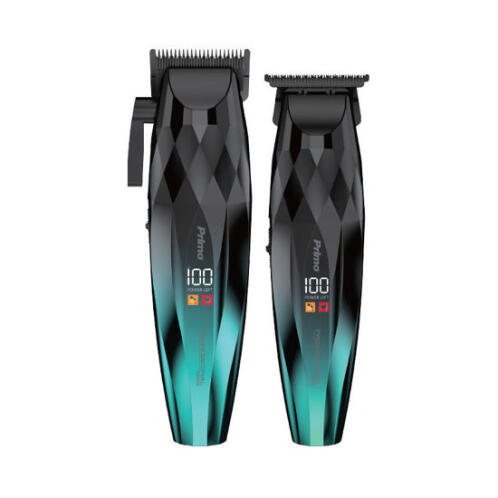 PRIMO  ΣΕΤ ΚΟΥΡΕΥΤΙΚΕΣ ΜΗΧANEΣ PRΗΤ-40560B+PRHT-40560S DIGITAL ΠΡΑΣΙΝΟ MIRROR