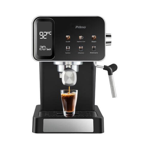 ΜΗΧ ΚΑΦΕ ESPRESSO PREM-40576 PRIMO 3ΣΕ1 20BAR DIGITAL ΜΑΥΡΗ/ΙΝΟΧ
