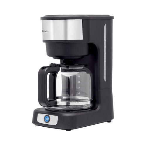 ΚΑΦΕΤΙΕΡΑ PRCM-40579 PRIMO 1.5L 12ΦΛ ΜΑΥΡΗ/INOX