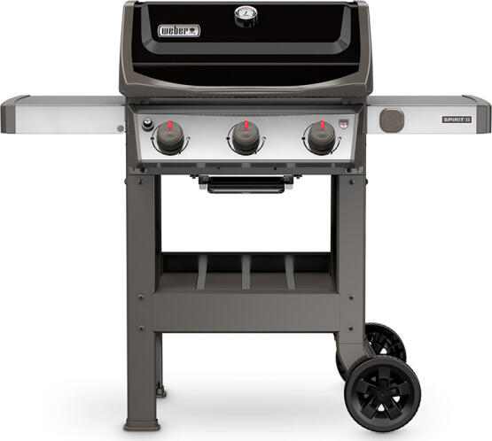 Weber Ψησταριά Υγραερίου Μαντεμένια Σχάρα με 3 Εστίες Spirit II E-310 GBS Μαύρη